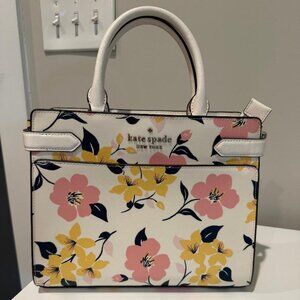 Kate Spade Margaux Large Satchel – Floral Print